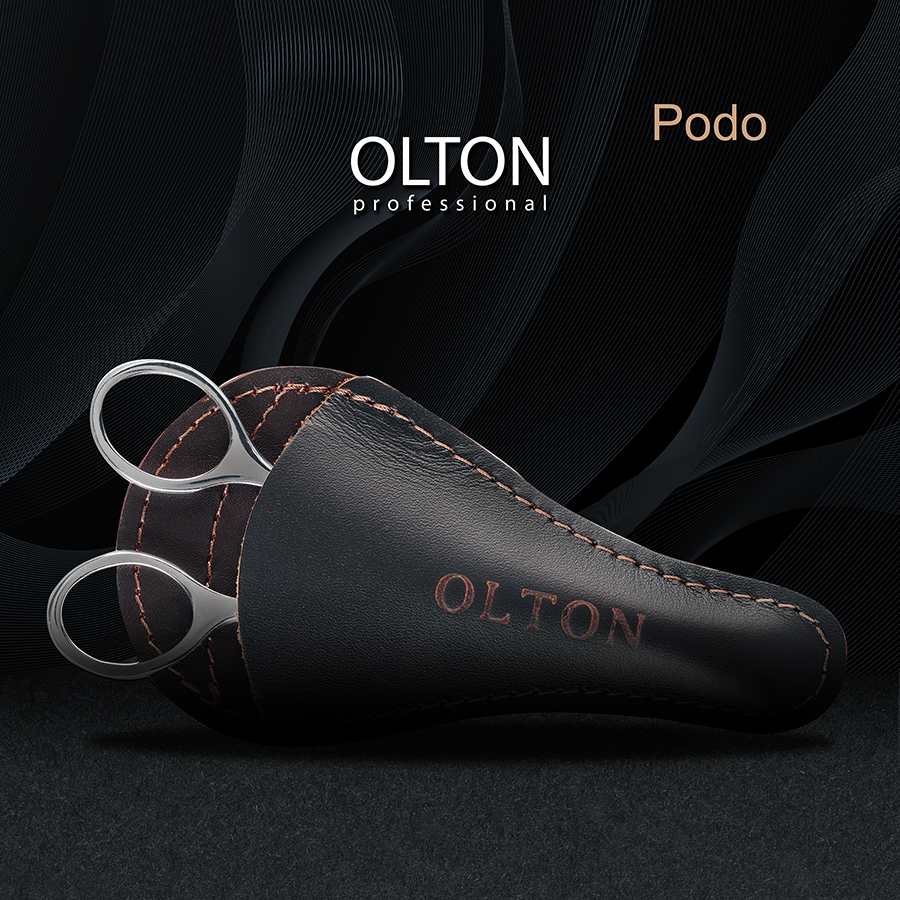 Кусачки для нігтів "Глазки" Olton podo